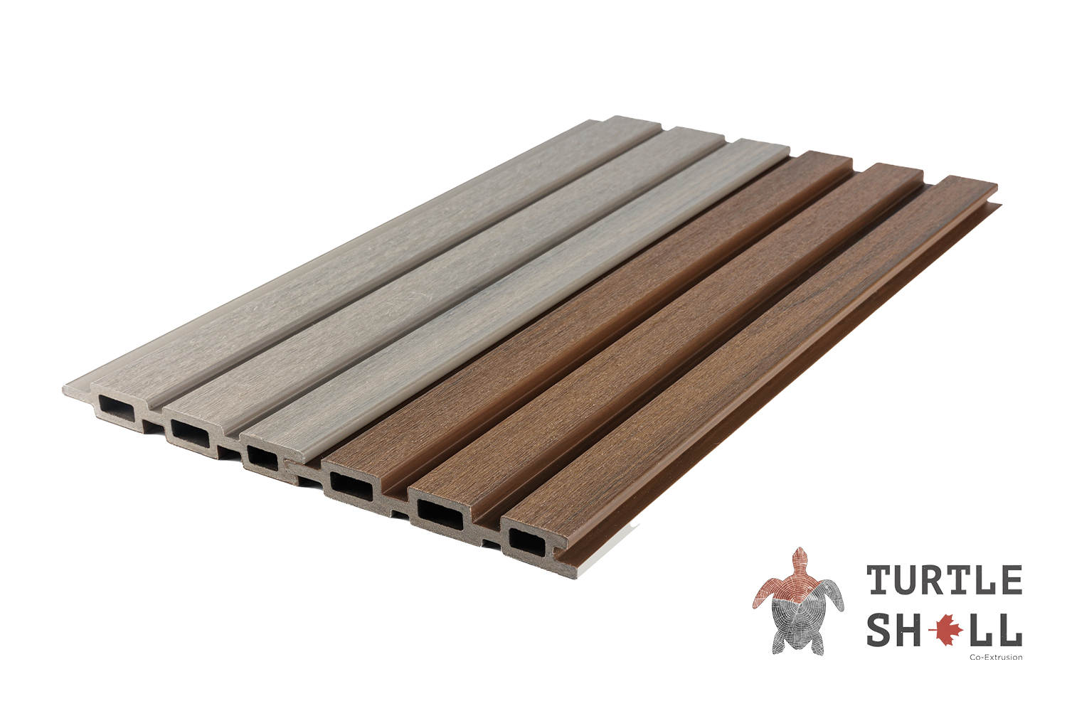 Реечная панель ДПК Fence Lines Canadian Maple