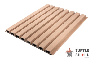 Фасадная (стеновая) реечная панель из дпк Middle Lines, Ivory Coast, Co-Extrusion