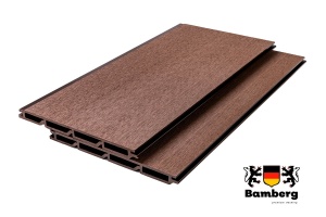 Заборная доска из ДПК Bamberg Nordic, Brazilian Walnut