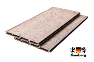 Заборная доска из ДПК Bamberg Nordic, Karelian Birch